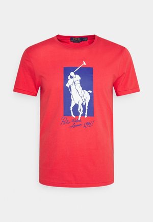 T-shirt print - red