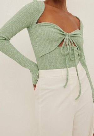 NA-KD T-shirt à manches longues - green