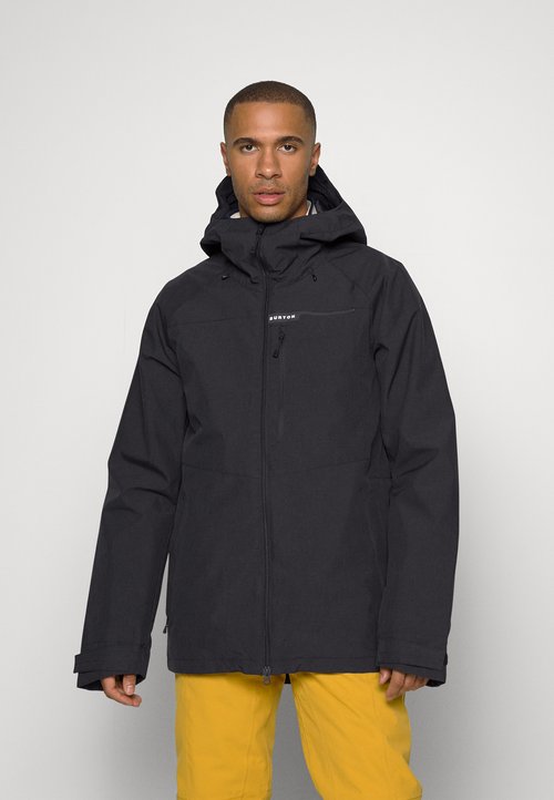 Burton Lodgepole Veste De Snowboard, True Black/Tomato, 8-9 Ans Garçon Burton Lodgepole Veste De Snowboard, True Black/Tomato, 8-9 Ans Garçon