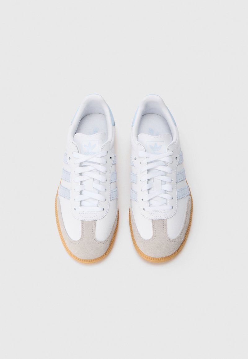 adidas Originals SAMBA OG UNISEX - Trainers - white/crystal sky/gum/white -  Zalando.ie