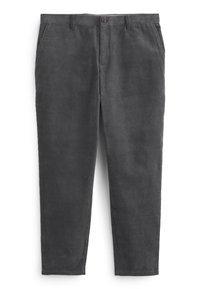 Next CORDUROY TROUSERS REGULAR FIT - Kalhoty - grey