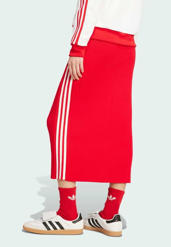 KNIT SKIRT - Pencil skirt - better scarlet3