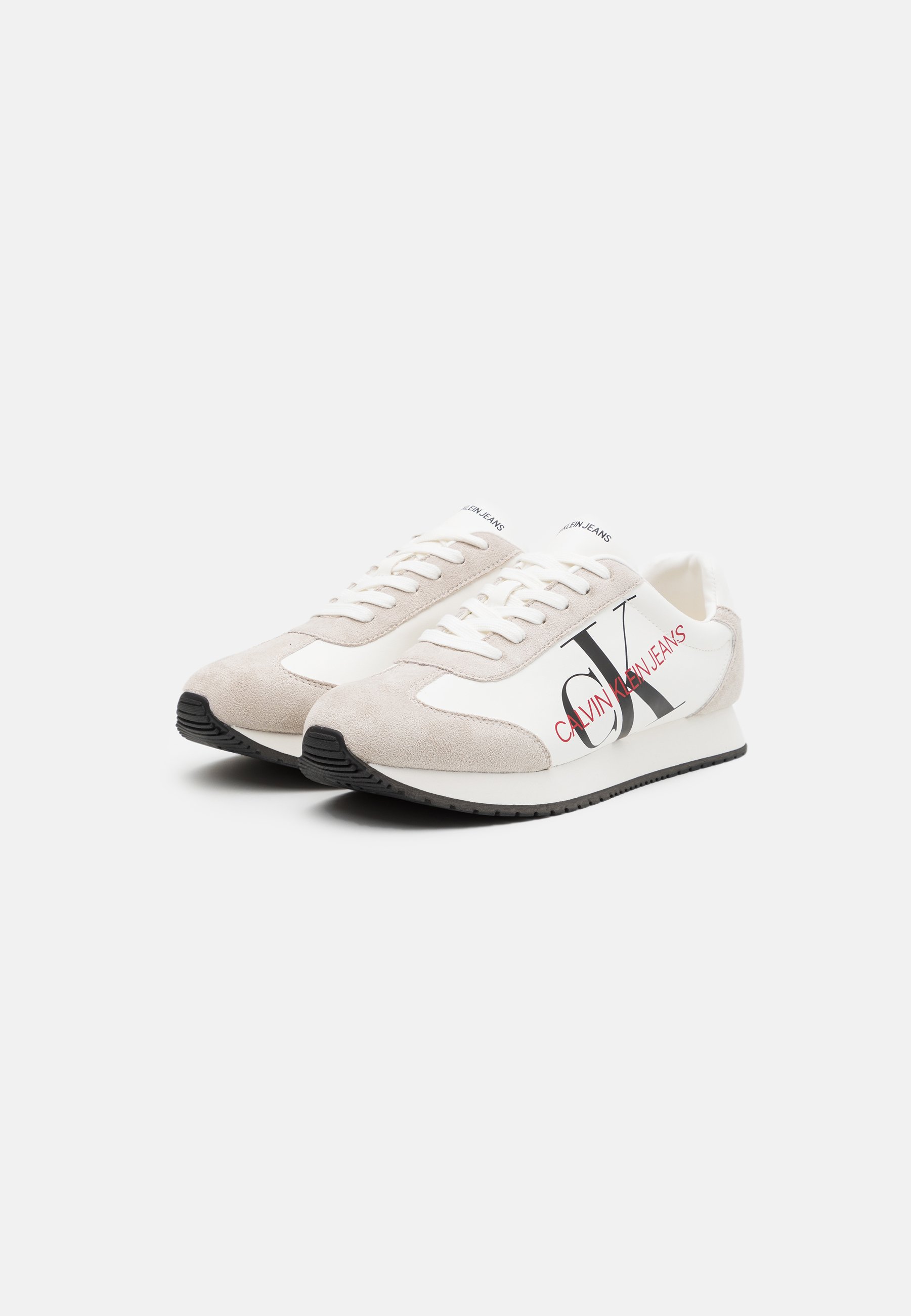 Calvin Klein Jeans JOELE - Sneakers laag - bright white/wit - Zalando.nl