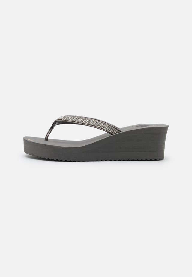GLAM HI - Teensandalen - steel