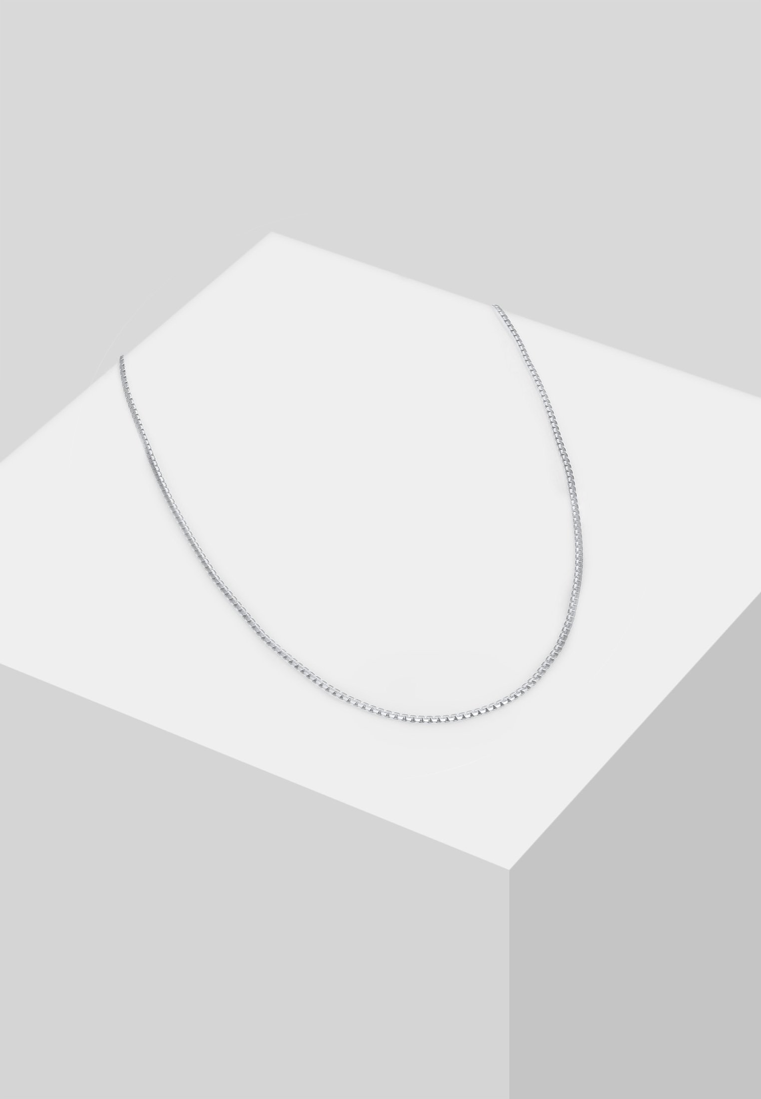 Elli Halskette Damen Choker Kreis Geo Look in 925 Sterling Silber Rosévergoldet