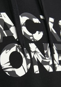 Jack & Jones JJEJEFF CORP HOOD - Sweat à capuche - black