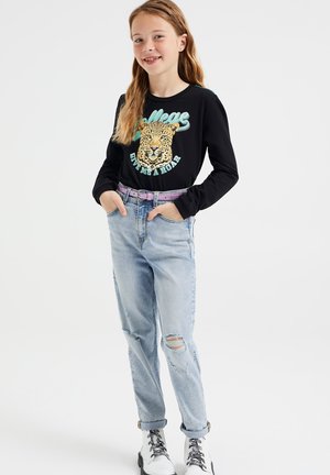 Long sleeved top - black