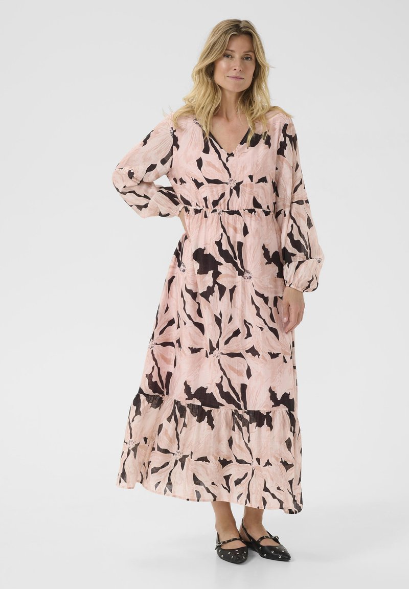 Cream REESE - Maxikleid - rose dust flower