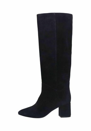 MIT ABSATZ - Stivali alti - blau