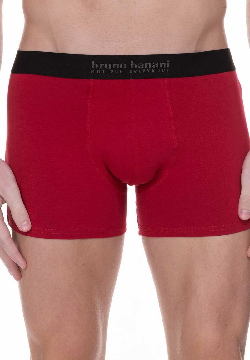 Bruno Banani 3 PACK - Kurze Boxershorts - rot/blau/weiß