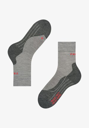FALKE, RU4 WOOL RUNNING MEDIUM CUSHIONING - Socken - grau