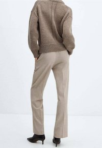 Mango Kalhoty - beige