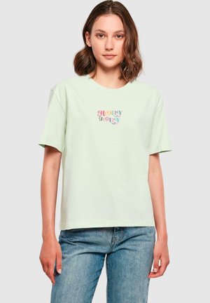 T-Shirt print - lightmint