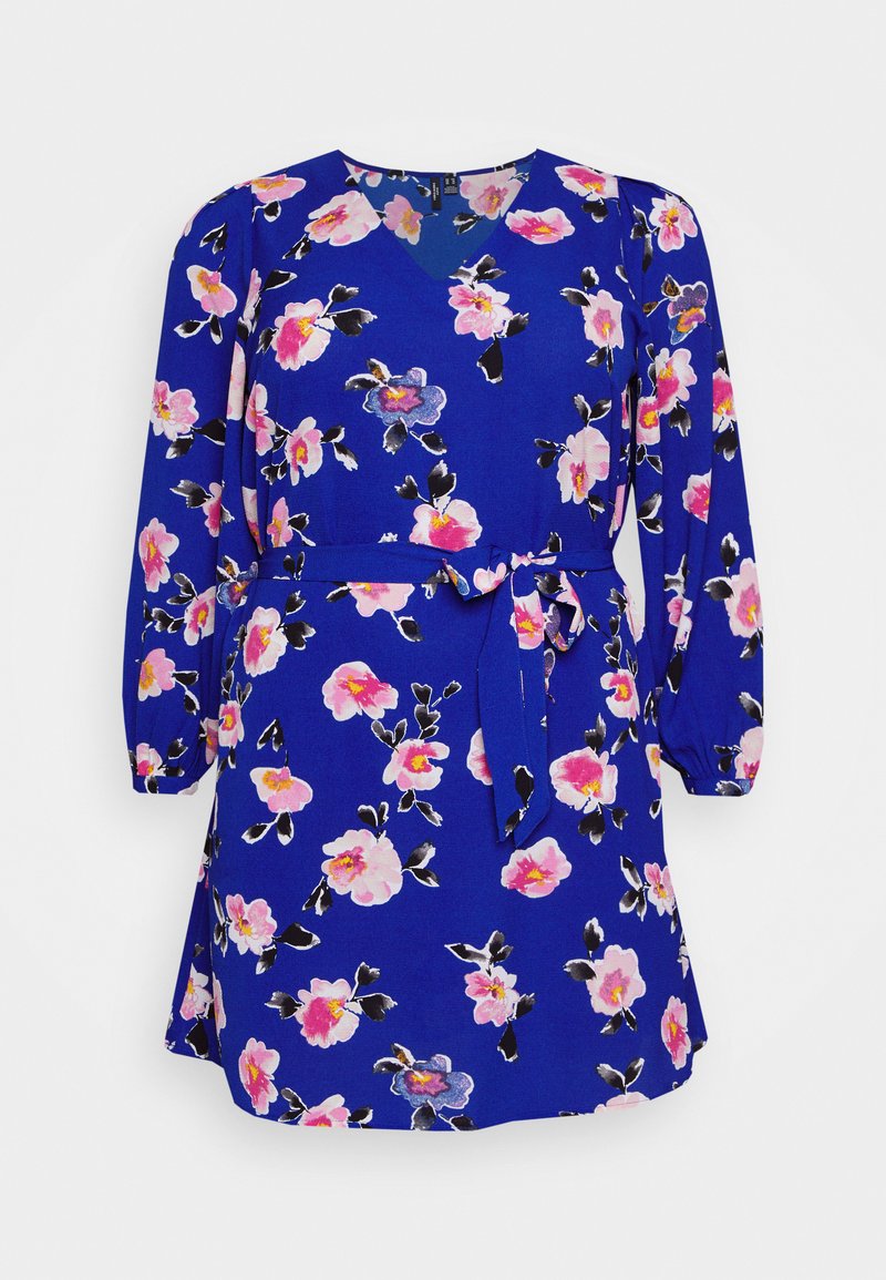 Vero Moda Curve Jurk blauw Vero Moda Curve Jurk blauw