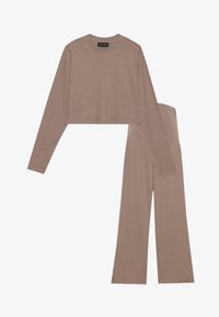 Não selecionado, deep taupe