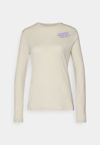 CREW NECK THERES MORE - Topper langermet - agate gray