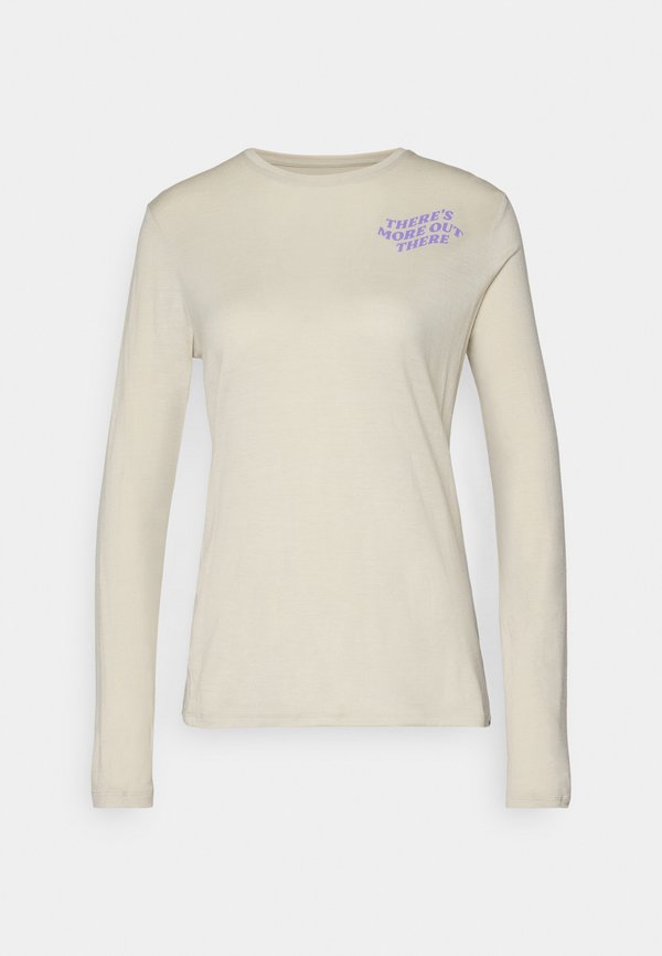CREW NECK THERES MORE - Long sleeved top - agate gray3
