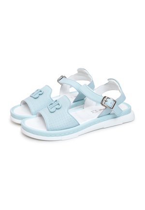 Sandalen met plateauzool - blue