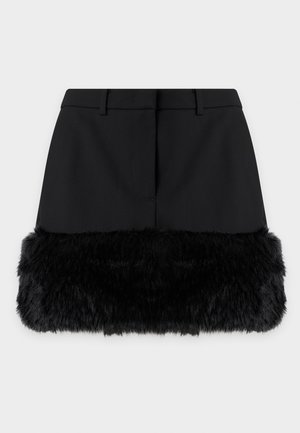 KARL LAGERFELD, SKIRT - Minijupe - black