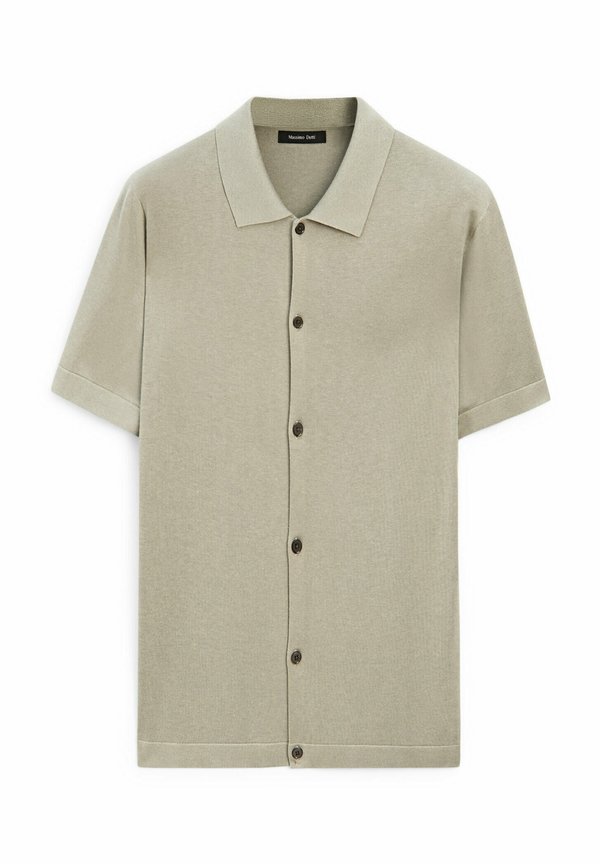 SHORT SLEEVE - Cardigan - khaki2