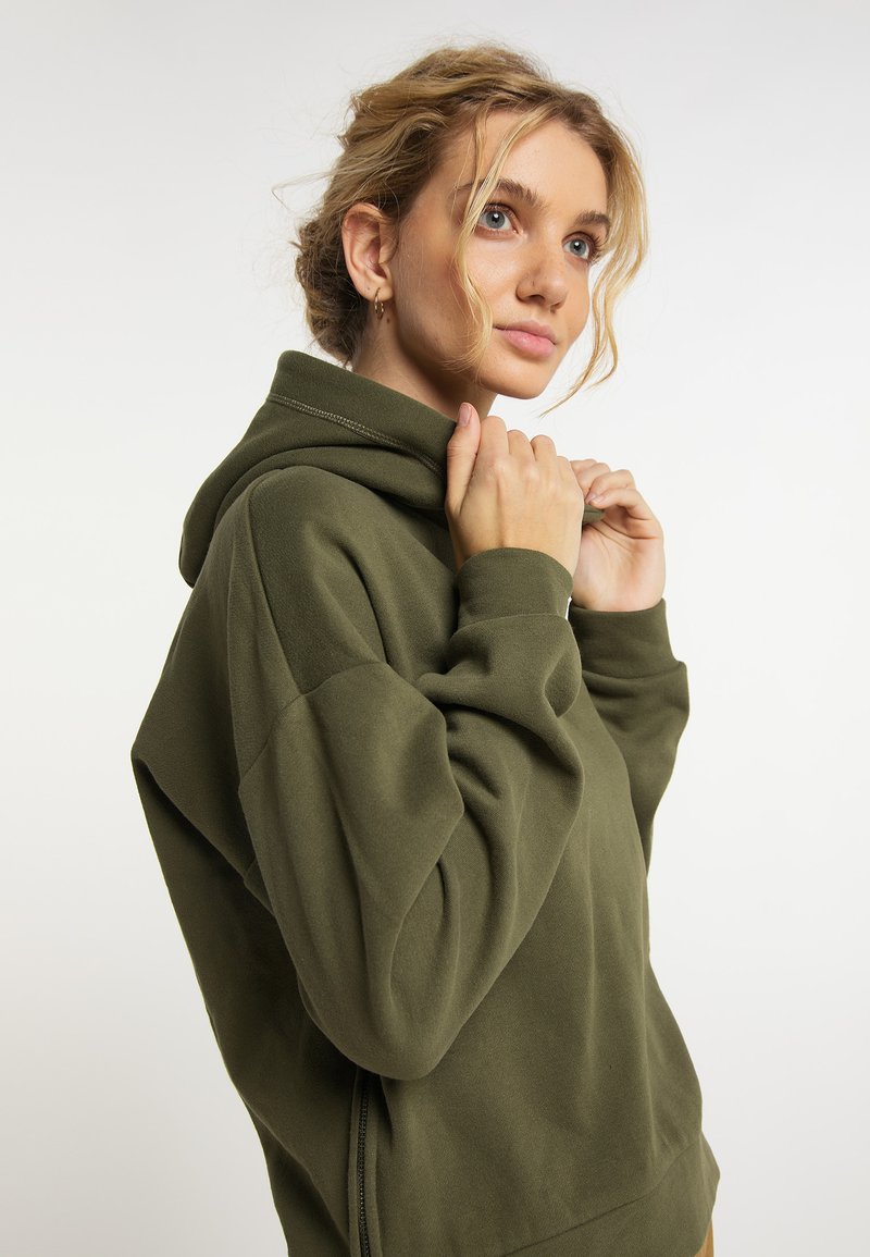 Damen Sweatshirts | DreiMaster DREIMASTER TAKELAGE Kapuzenpullover oliv - ID71775 Damen Sweatshirts | DreiMaster DREIMASTER TAKELAGE Kapuzenpullover oliv - ID71775