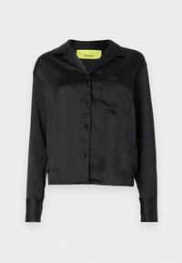JXEVA COMFORT SHIRT - Košilová halenka  - black