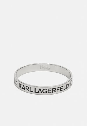 KARL LAGERFELD ESSENTIAL LOGO BRACELET UNISEX - Náramek - silver-coloured