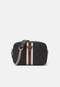 Guess NOELLE CROSSBODY CAMERA - Skuldertasker - dark grey