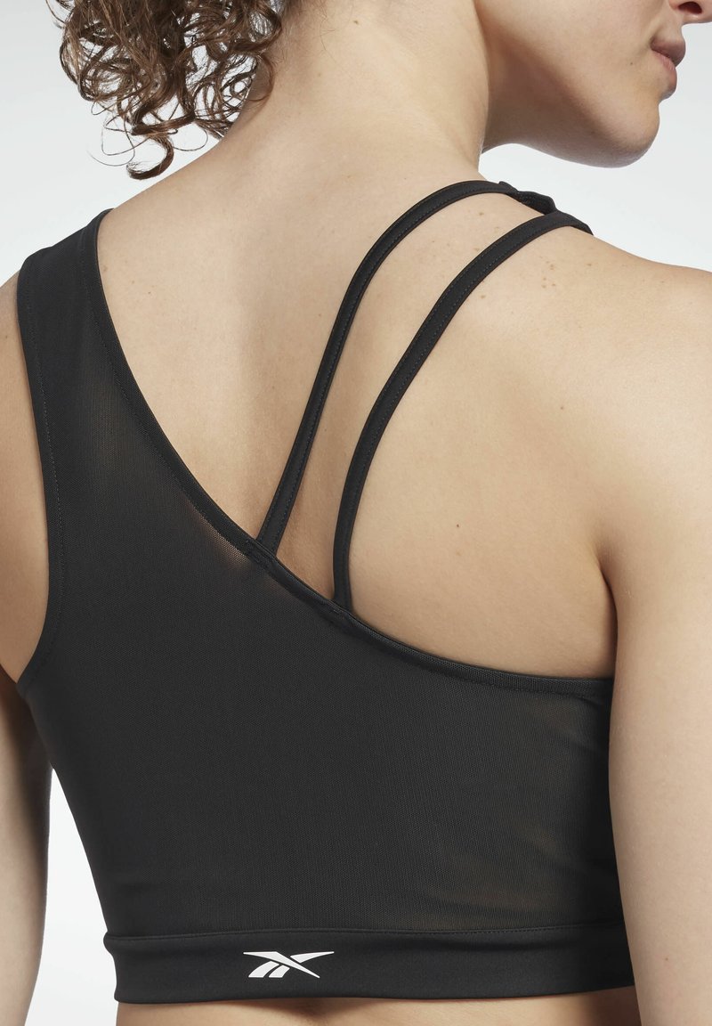 Damen Sportbekleidung | Reebok LES MILLS LUX PERFORM Top black/schwarz - LV53322 Damen Sportbekleidung | Reebok LES MILLS LUX PERFORM Top black/schwarz - LV53322