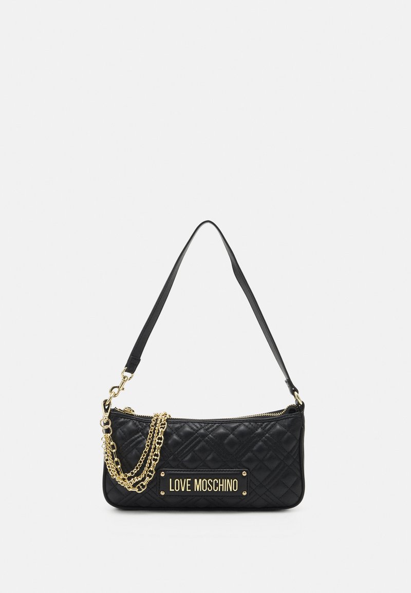 Love Moschino MULTI CHAIN QUILTED SHOULDER Handbag black Zalando