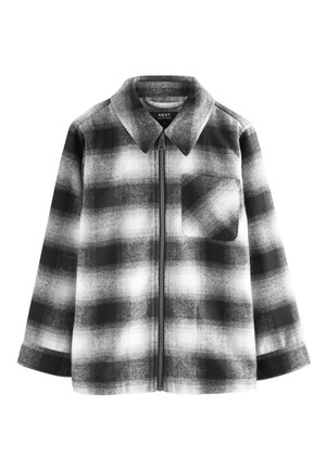 REGULAR FIT - CHECK - Hemd - mono core black white