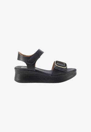 KESLEM, SANDALIAS KESLEM, MUJER - Sandalias con plataforma - black
