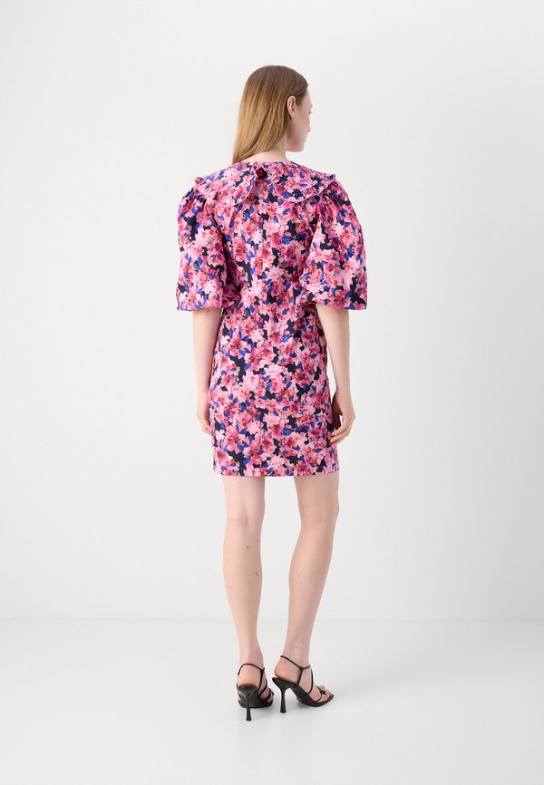 ROU - Jersey dress - fuchsia purple2