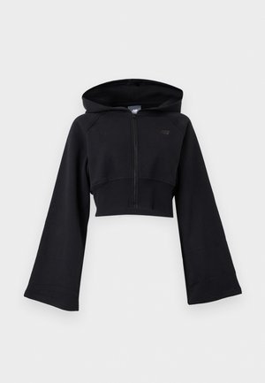 New Balance, RUSHED COASTAL FULL ZIP - Суитшърт с цип - black