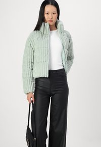 ONLY PAULINA PUFFER - Zimní bunda - aqua gray