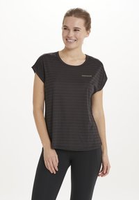 Endurance FUNKTIONS LIMKO - Sports T-shirts - black bean