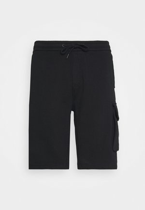 PLUS MONOGRAM BADGE - Shorts - black