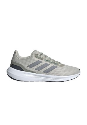 RUNFALCON 3.0 - Cestná bežecká obuv - putty grey   iron metallic   silver pebble