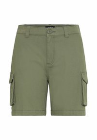 OXKVINNE REGULAR FIT - Shorts - dusty olive
