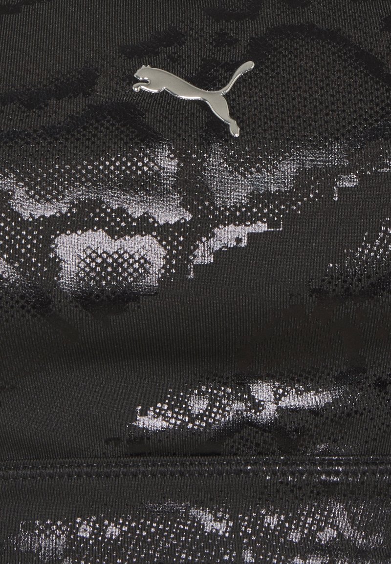 Damen Sportbekleidung | Puma MID IMPACT KEEPS GRAPHIC BRA Sport-BH mit mittlerer Stützkraft black/castlerock/schwarz - IY05495 Damen Sportbekleidung | Puma MID IMPACT KEEPS GRAPHIC BRA Sport-BH mit mittlerer Stützkraft black/castlerock/schwarz - IY05495