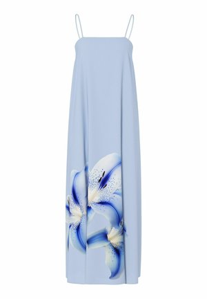 YAS, MAXIKLEID YASLILLIAN TRÄGER - Vestido largo - skyway