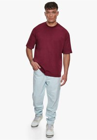 Dropsize SUPER  - Tricou basic - burgundy