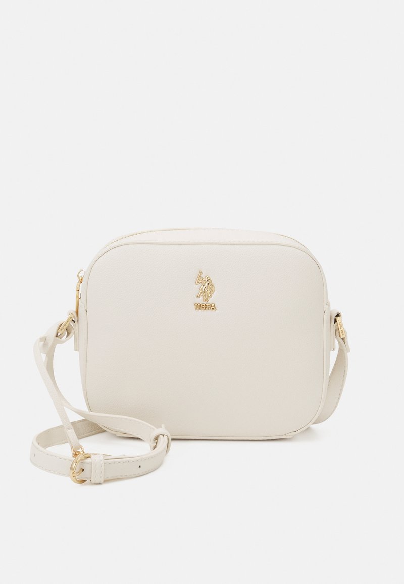 U.S. Polo Assn. NEW JONES CROSSBODY Borsa a tracolla offwhite