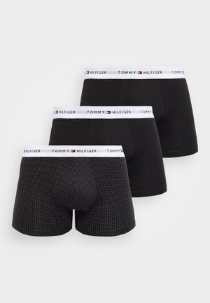 SIGNATURE TRUNK PRINT 3 PACK - Alsónadrágok - black