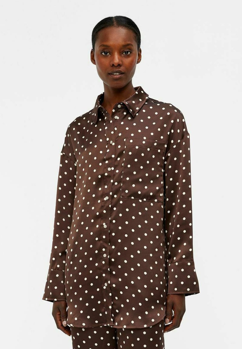 Object Hemdbluse - java/braun - Zalando.ch