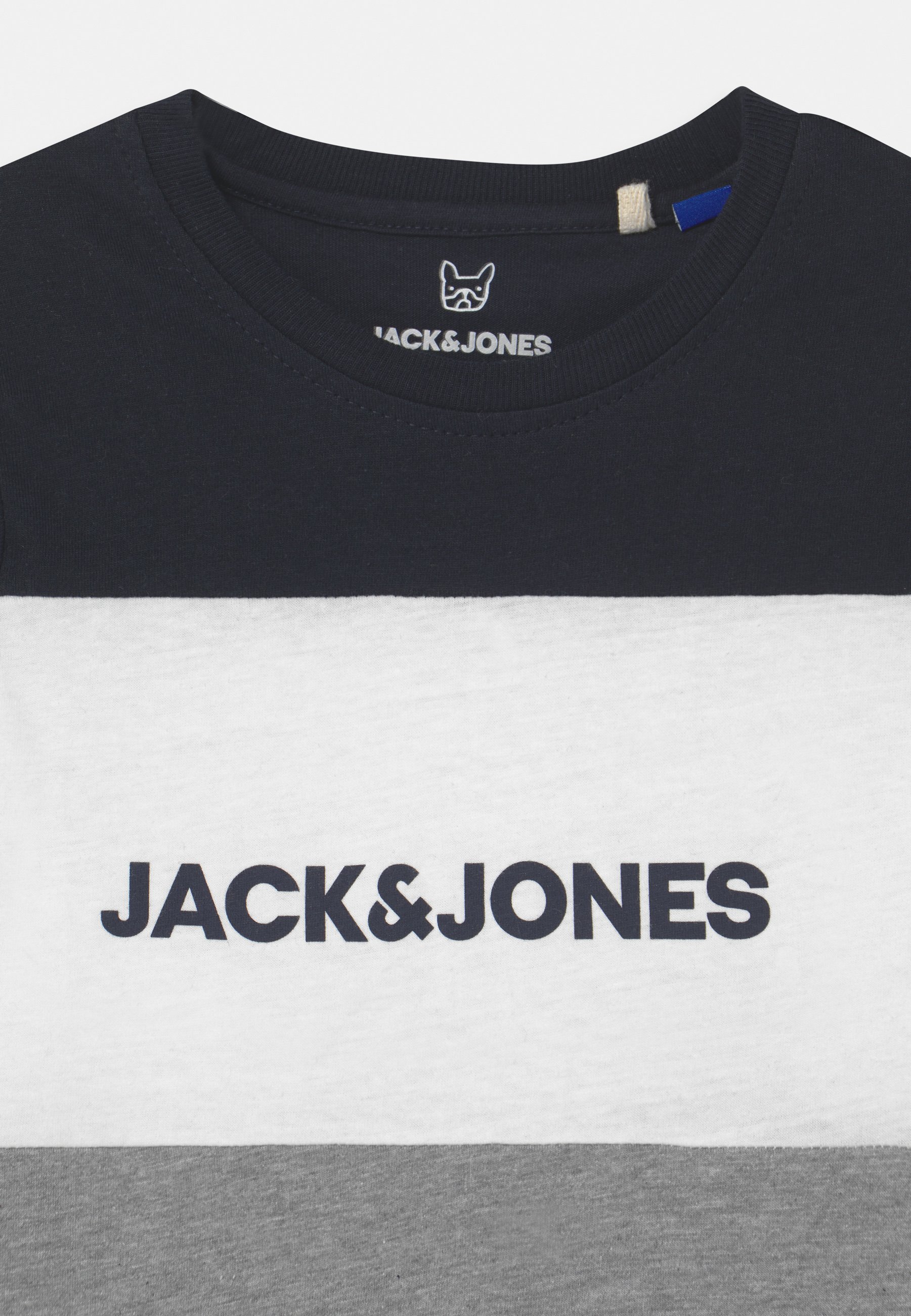 Bambini JJELOGO BLOCKING TEE - T-shirt con stampa Bambini JJELOGO BLOCKING TEE - T-shirt con stampa