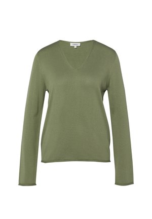 s.Oliver Pullover - olivgrün