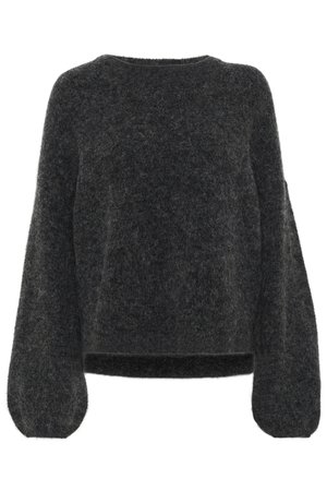 Gestuz ALPHA - Trui - charcoal melange