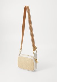 Ted Baker BARDAS WEBBING CAMERA CROSSBODY BAG - Olkalaukku - ecru