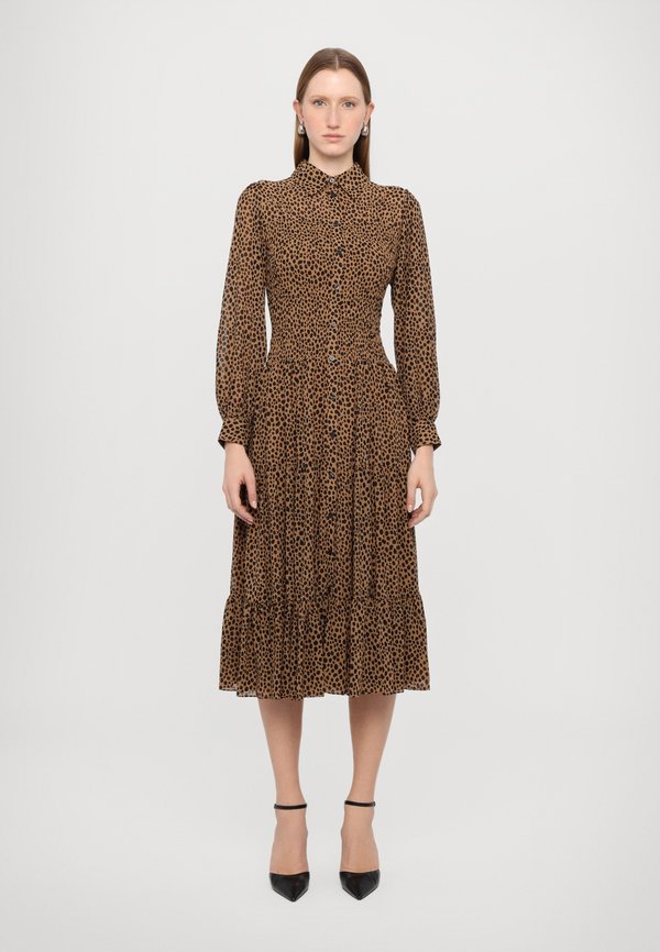 SMOCK - Shirt dress - cafe